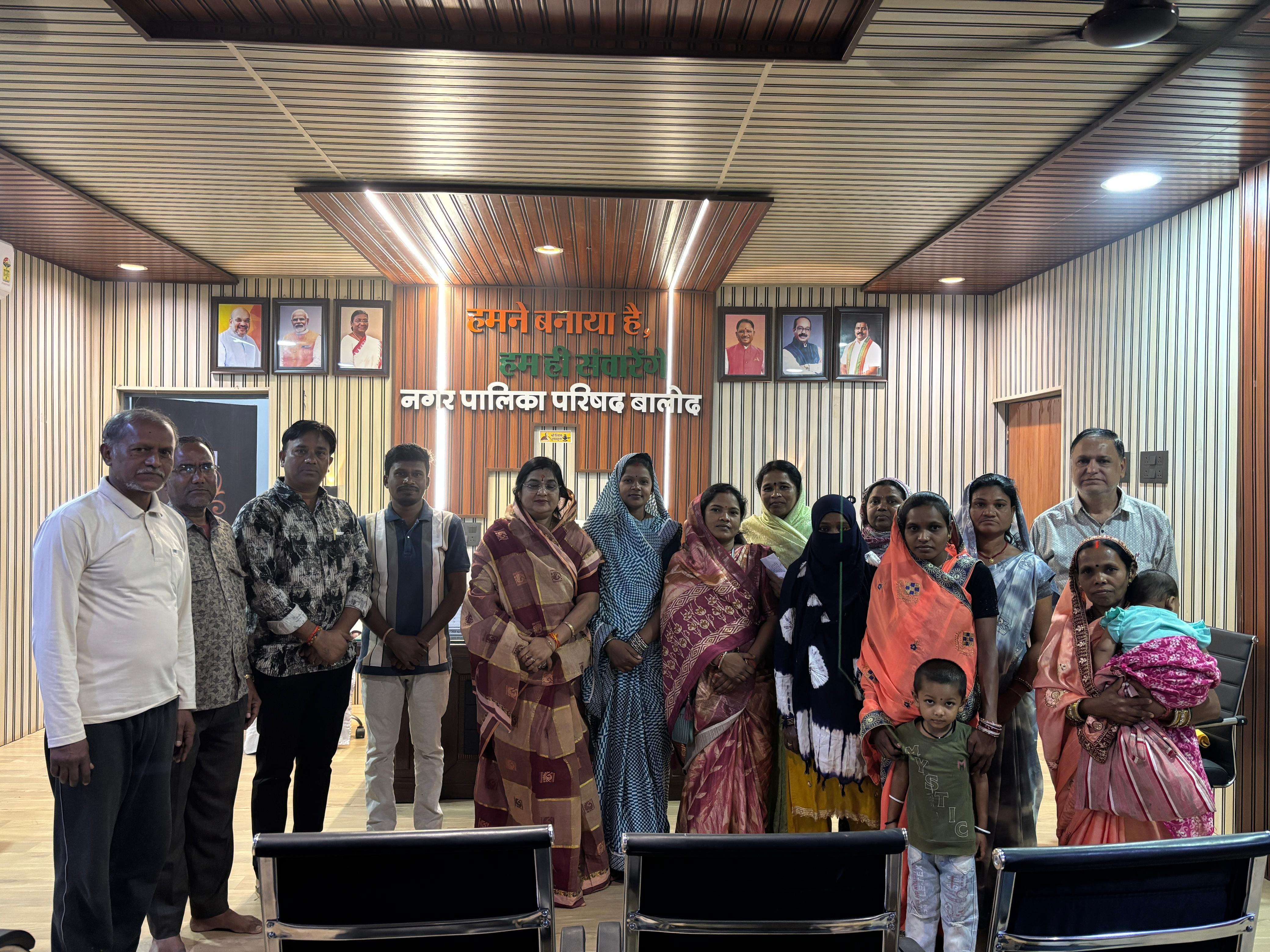 नगर पालिका परिषद बालोद में राष्ट्रीय परिवार सहायता योजना व वृद्धावस्था पेंशन योजना के हितग्राहियों का चयन….